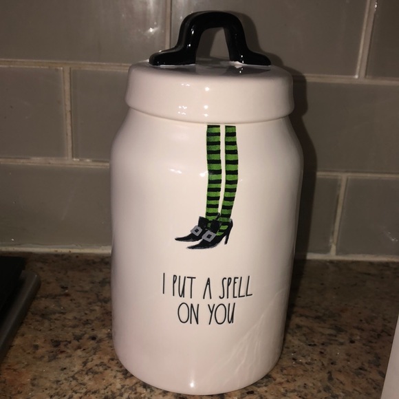 Rae Dunn Other - RARE rae dunn “I put a spell on you” jar